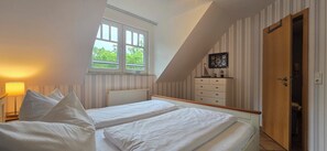 2 chambres, accès au Wi-Fi (inclus)