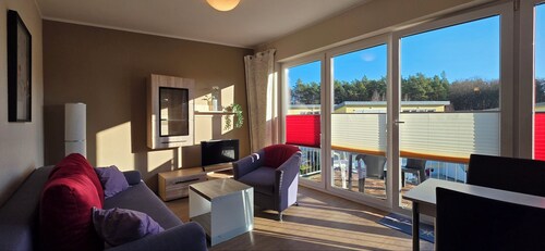 4-Zimmer-Maisonettewohnung für 7 Pers. im Küstenwald