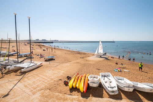 Les embruns, 2 pièces à 50 mètres de la plage