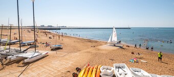 Les embruns, 2 pièces à 50 mètres de la plage