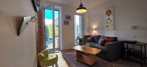 1-zimmer-ferienwohnung mit ca. 19 m² Wohnfläche und Balkon