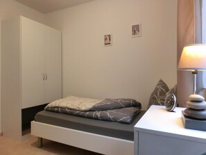 1 Schlafzimmer, kostenloses WLAN, Bettwäsche