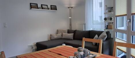 Televisie en een stereo