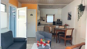 TV, DVD player, stereo