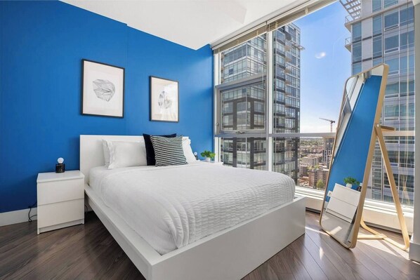 2 bedrooms, iron/ironing board, free WiFi, bed sheets