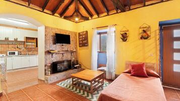 1 soverom, strykejern/-brett, wi-fi (inkludert) og sengetøy