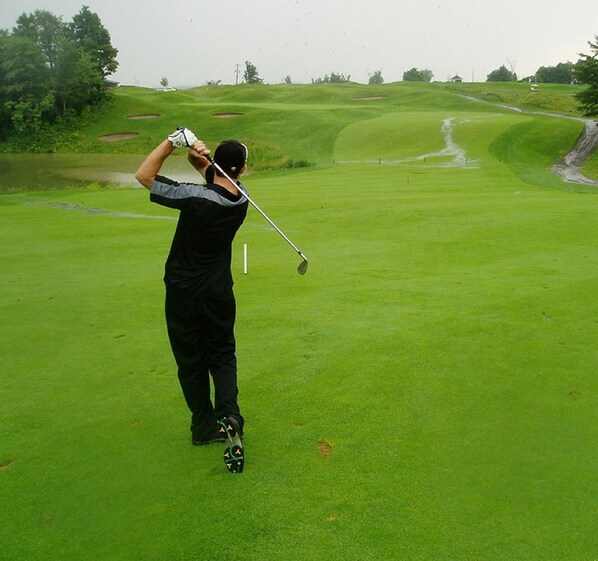 Golf - ORANGE APARTMENT in Poggio alla Cavalla farmhouse in the heart of Tuscany (Toscana)