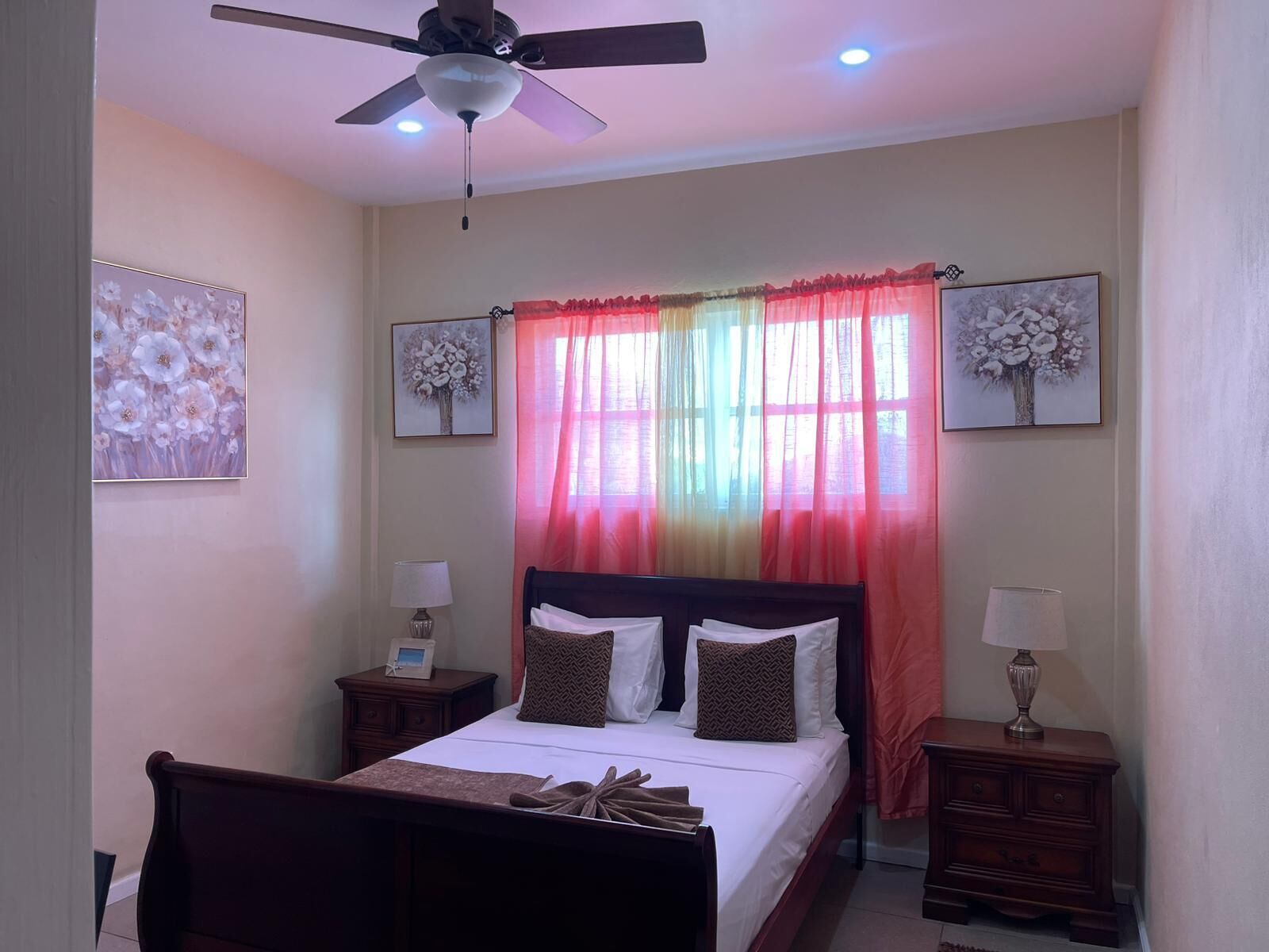 Blackout drapes, iron/ironing board, free WiFi