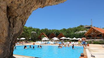 Sæsonbestemt udendørs pool