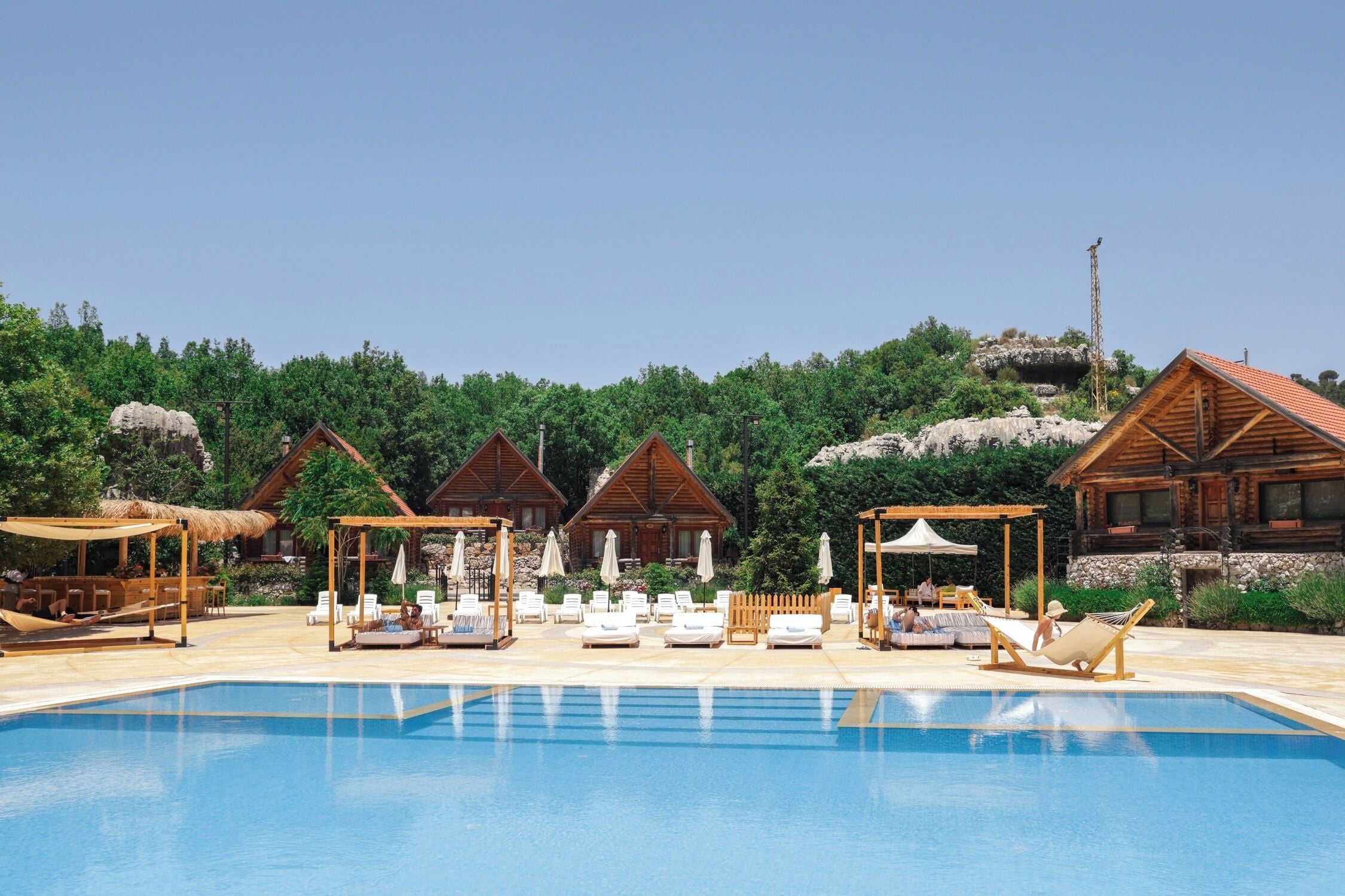 Seasonal outdoor pool