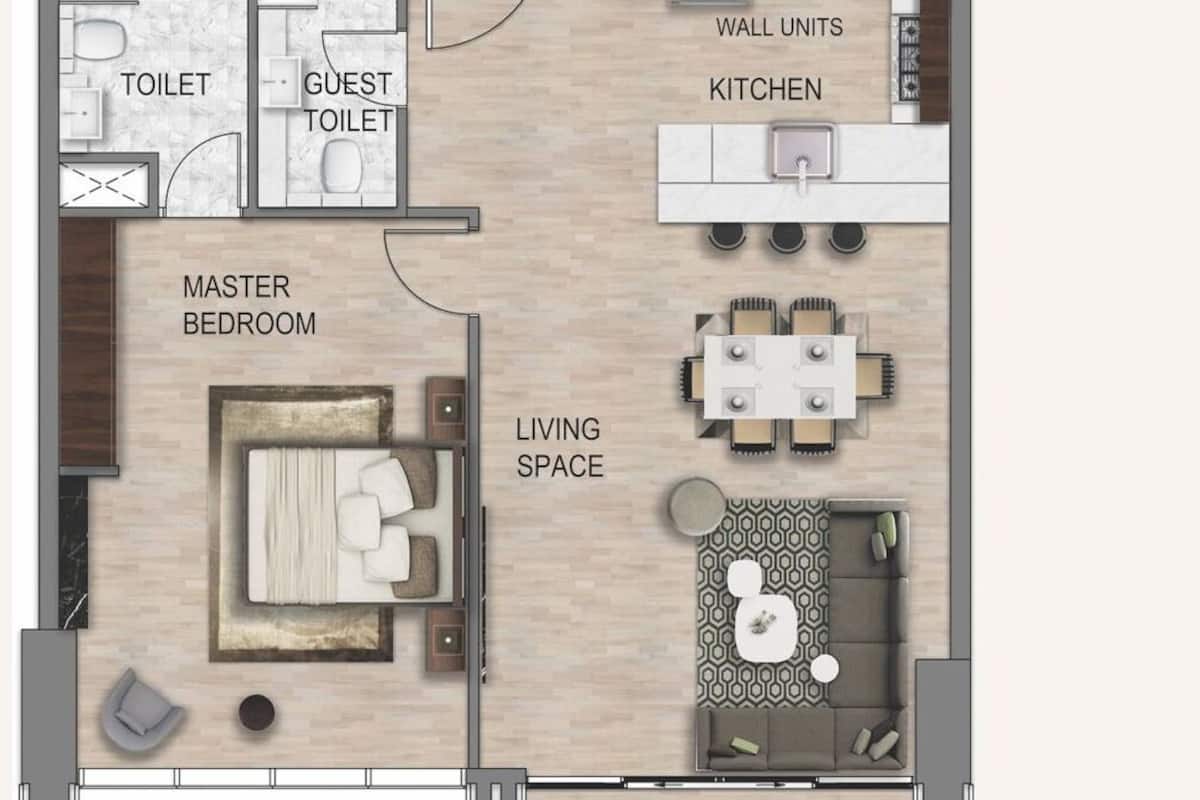مخطط تصميم الطابق