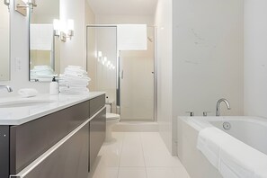 Hair dryer, towels