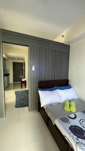 1 Schlafzimmer, Bügeleisen/Bügelbrett, kostenloses WLAN, Bettwäsche