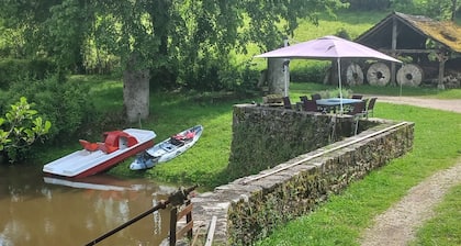Gites de groupe moulin de Richebourg dans une propriété de caractÚre
