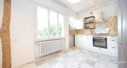 Bright apartment 300 meters from the center