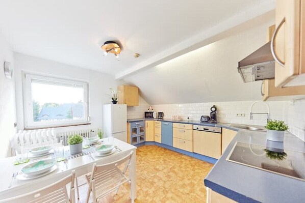Private kitchen - Charming, central, only 5 minutes walk from the park (Rust)