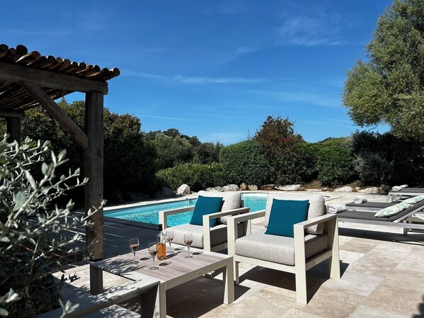 Außenpool, beheizter Pool