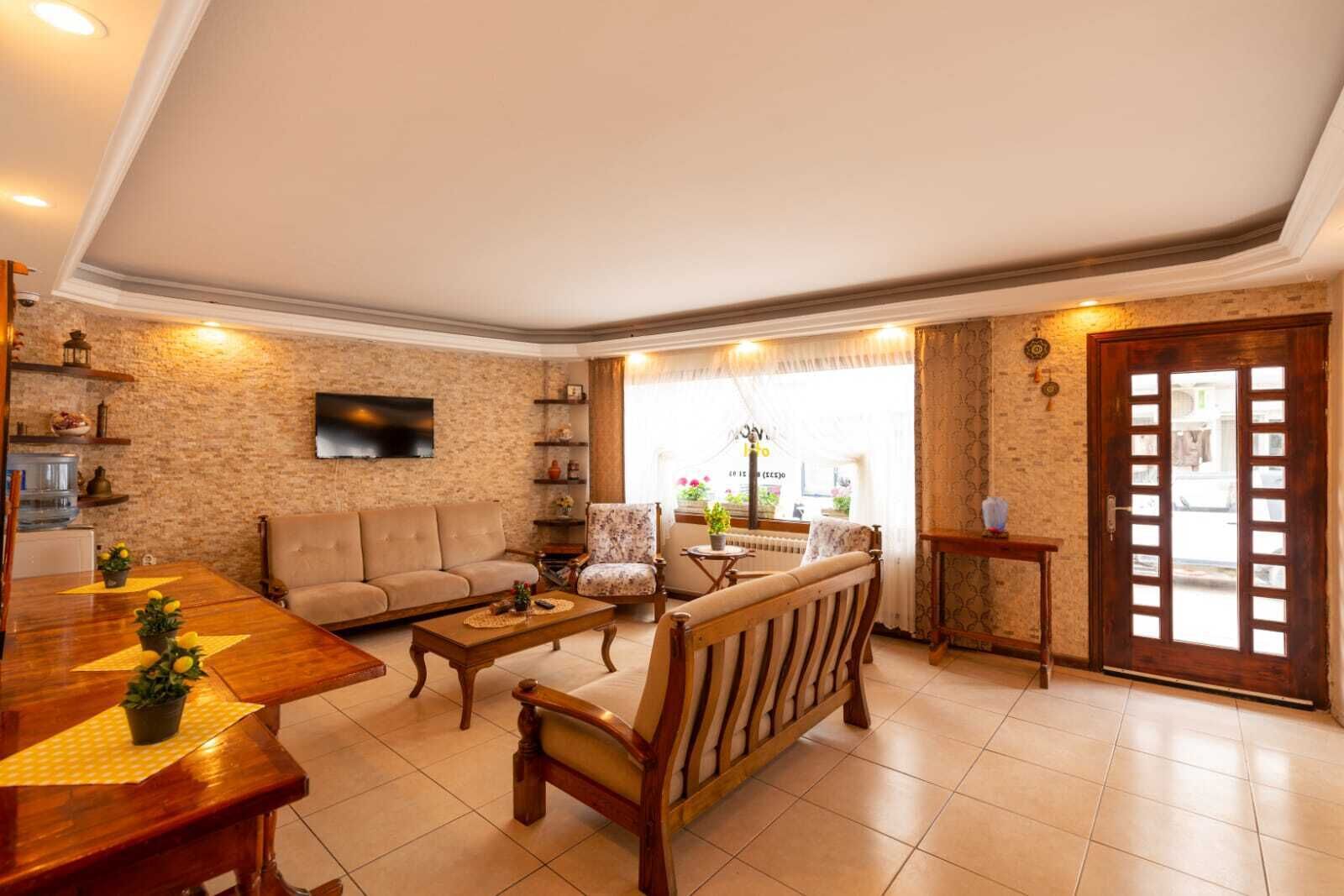 Sala de estar en el lobby