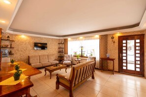 Sala de estar en el lobby