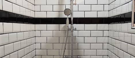 Shower, hair dryer