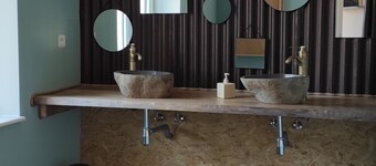 Apartment among the fir trees