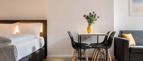 1 habitación, wifi y ropa de cama