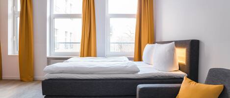 1 quarto, Wi-Fi, roupa de cama