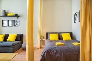 1 bedroom, iron/ironing board, WiFi, bed sheets
