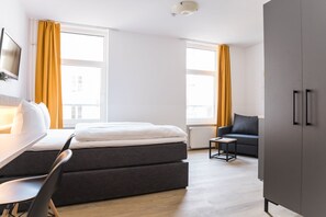 1 室のベッドルーム、WiFi、ベッドシーツ