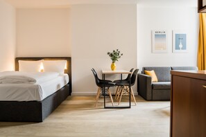 1 室のベッドルーム、WiFi、ベッドシーツ