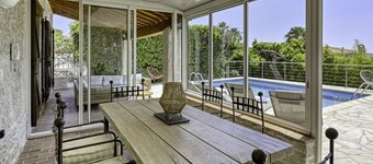 VILLA 5 MINUTES WALK FROM THE BEACH IN PORT D'ALON ESTATE WITH SEA VIEW