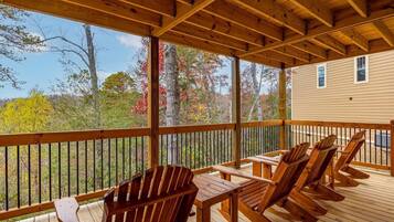 House, Multiple Beds, Hot Tub, Mountain View | View from room