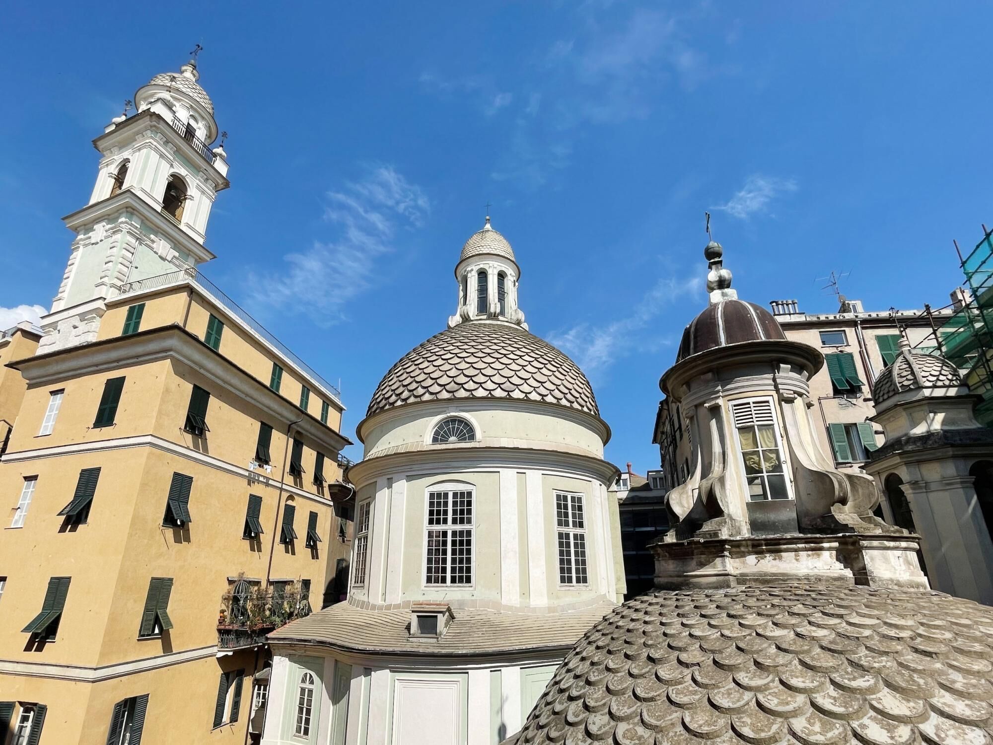 A historic building with a prominent dome and a bell tower.