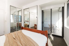 Desk, iron/ironing board, free WiFi, bed sheets