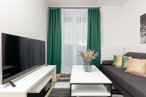Living room - Radzymińska Apartment Warsaw by Renters (Warsaw)