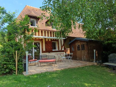 Cottage 4 to 6 people between sea 5min and countryside