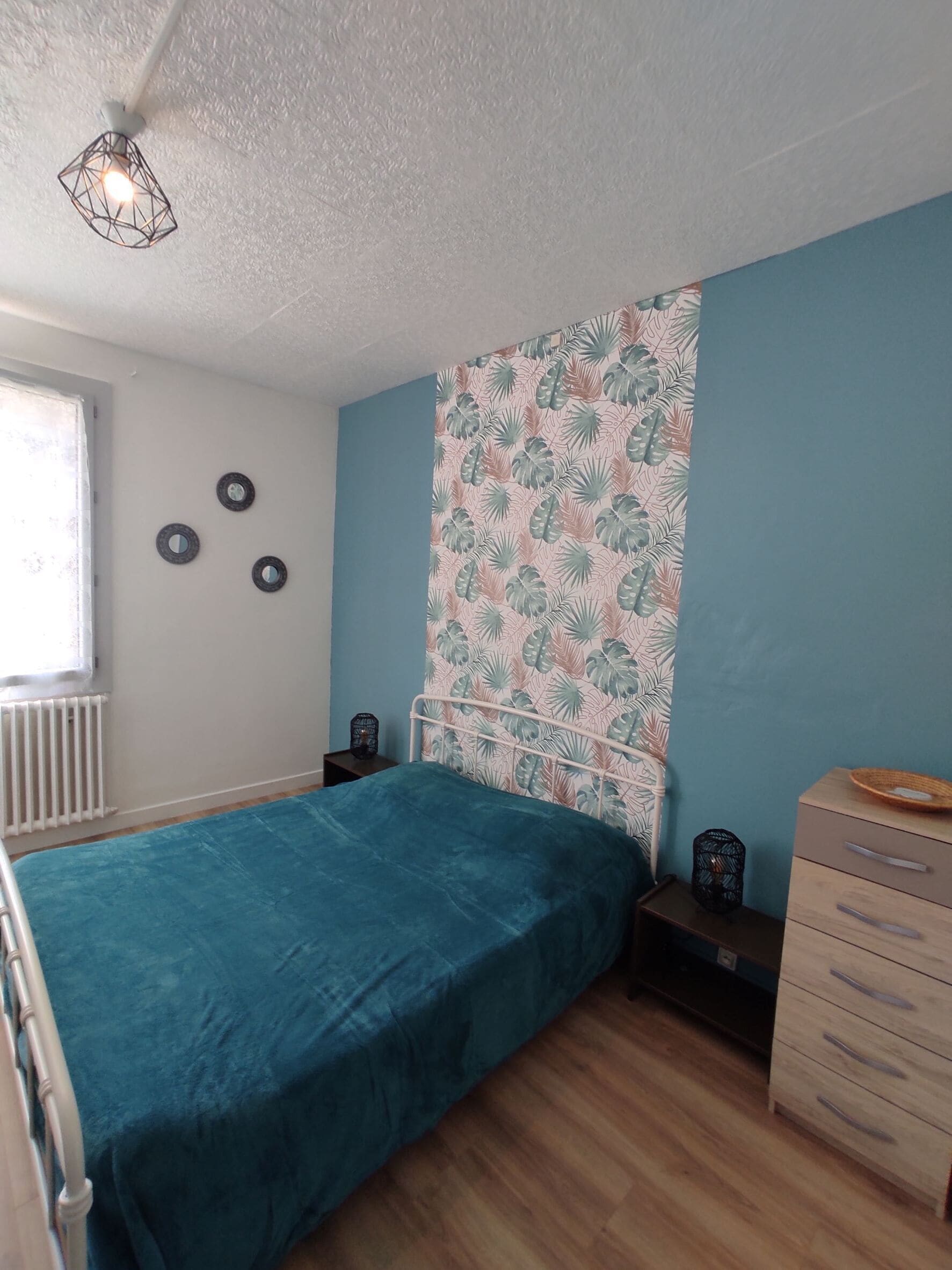 1 chambre, lit parapluie