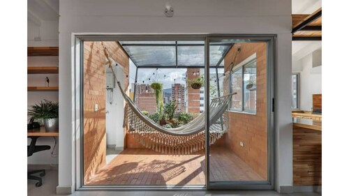 Rooftop apartment