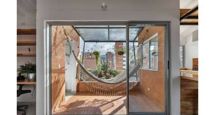 Rooftop apartment