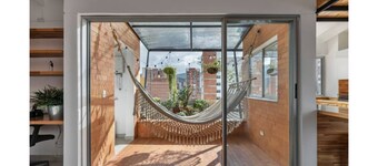 Rooftop apartment