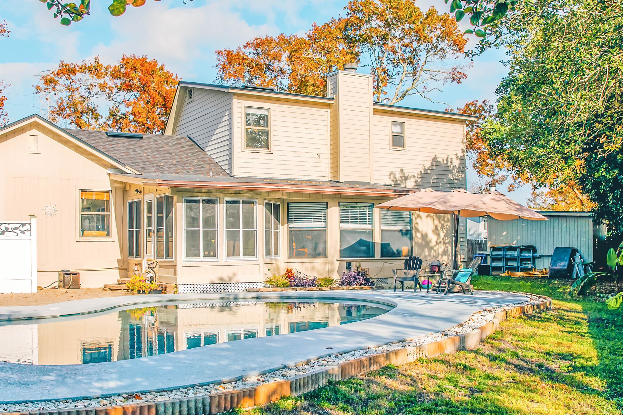 Sun & Fun 3BR Beach Home w/ Pool + Tiki Bar