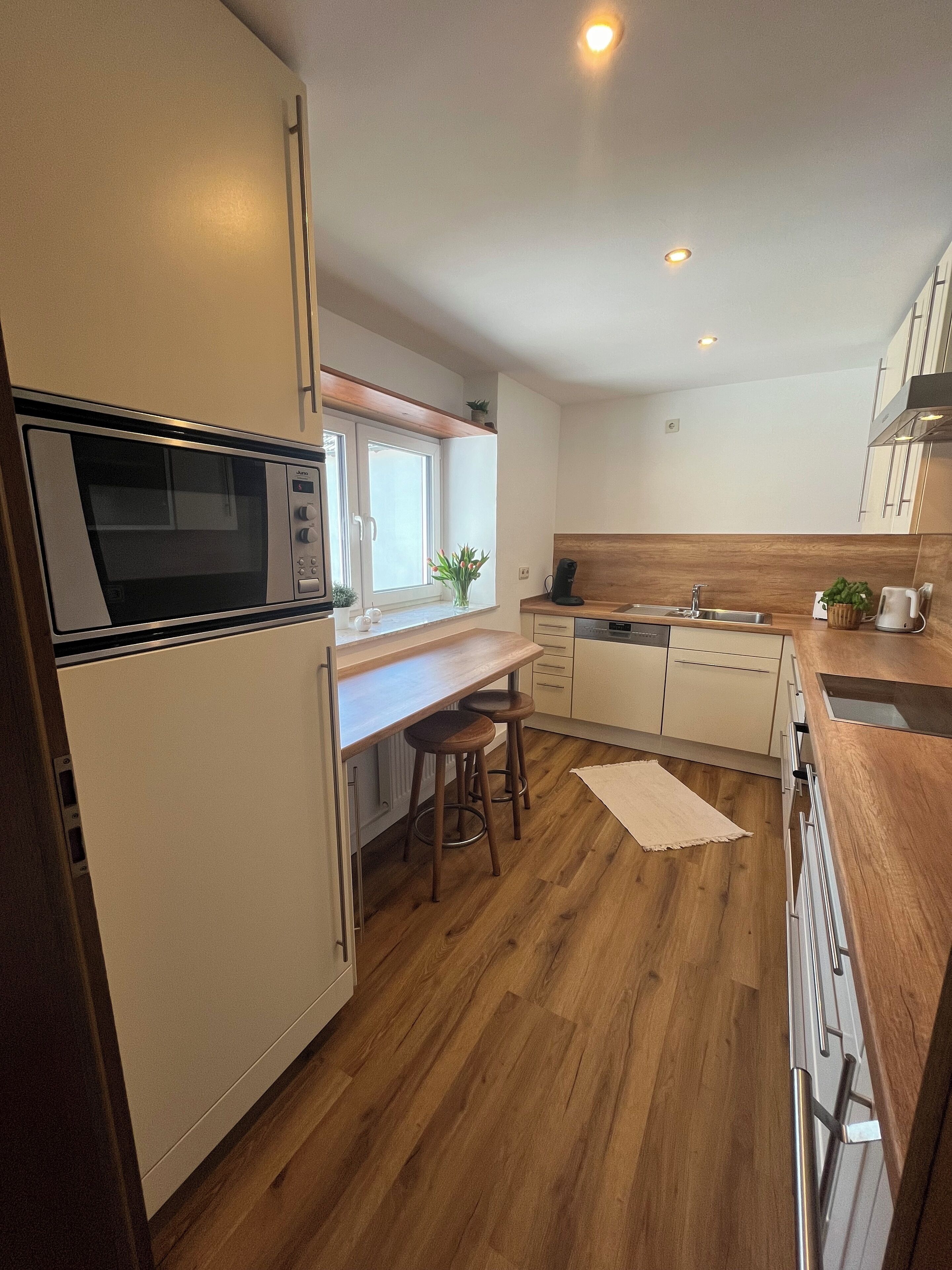 Kühlschrank, Ofen, Herdplatte, Geschirrspüler