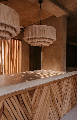 Recepción. Dos Mares Barefoot Luxury