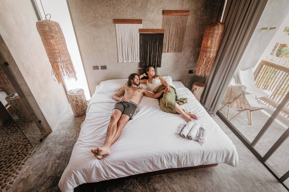 Peralatan tempat tidur premium, Wi-fi percuma, cadar katil 