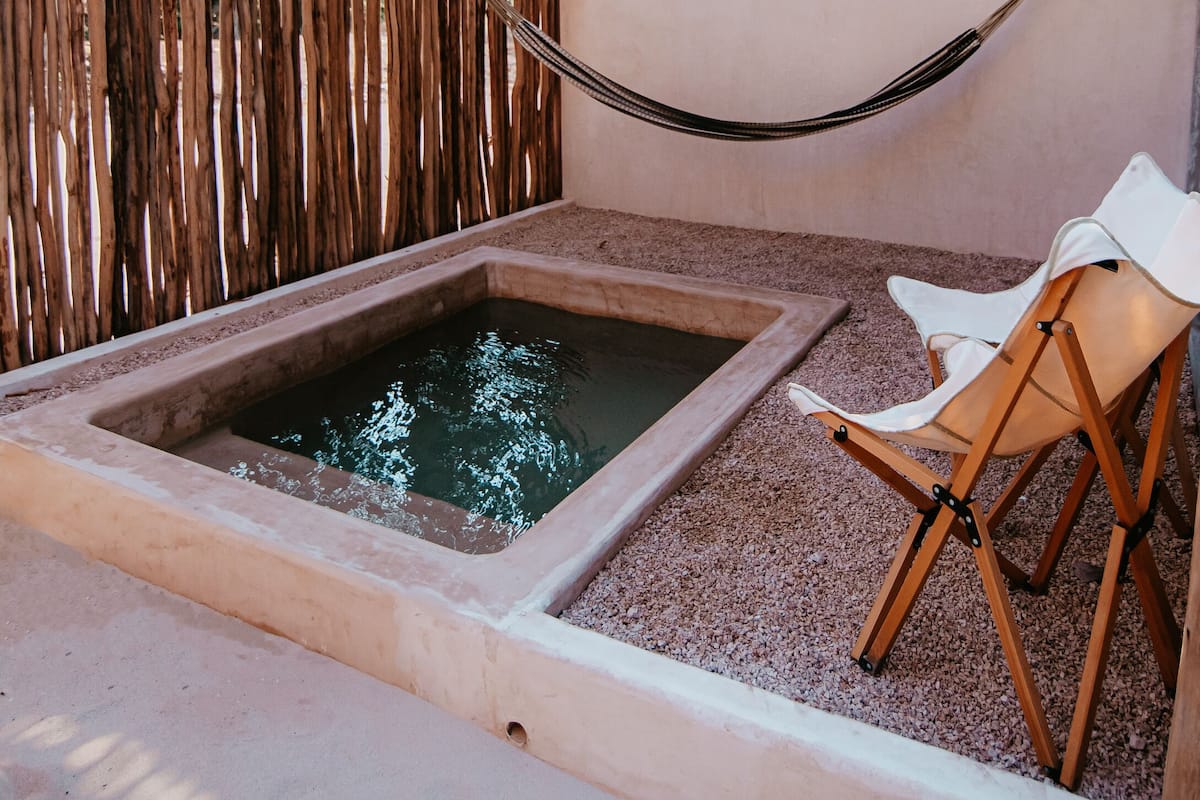 Private Pool Room | Vue de la chambre