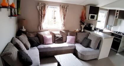 Mobilhome INTUITION vue étang, 4 *, proche Zoo Beauval et chùteaux de la Loire