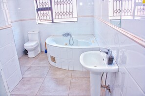 House | Bathroom | Separate tub and shower, deep soaking tub