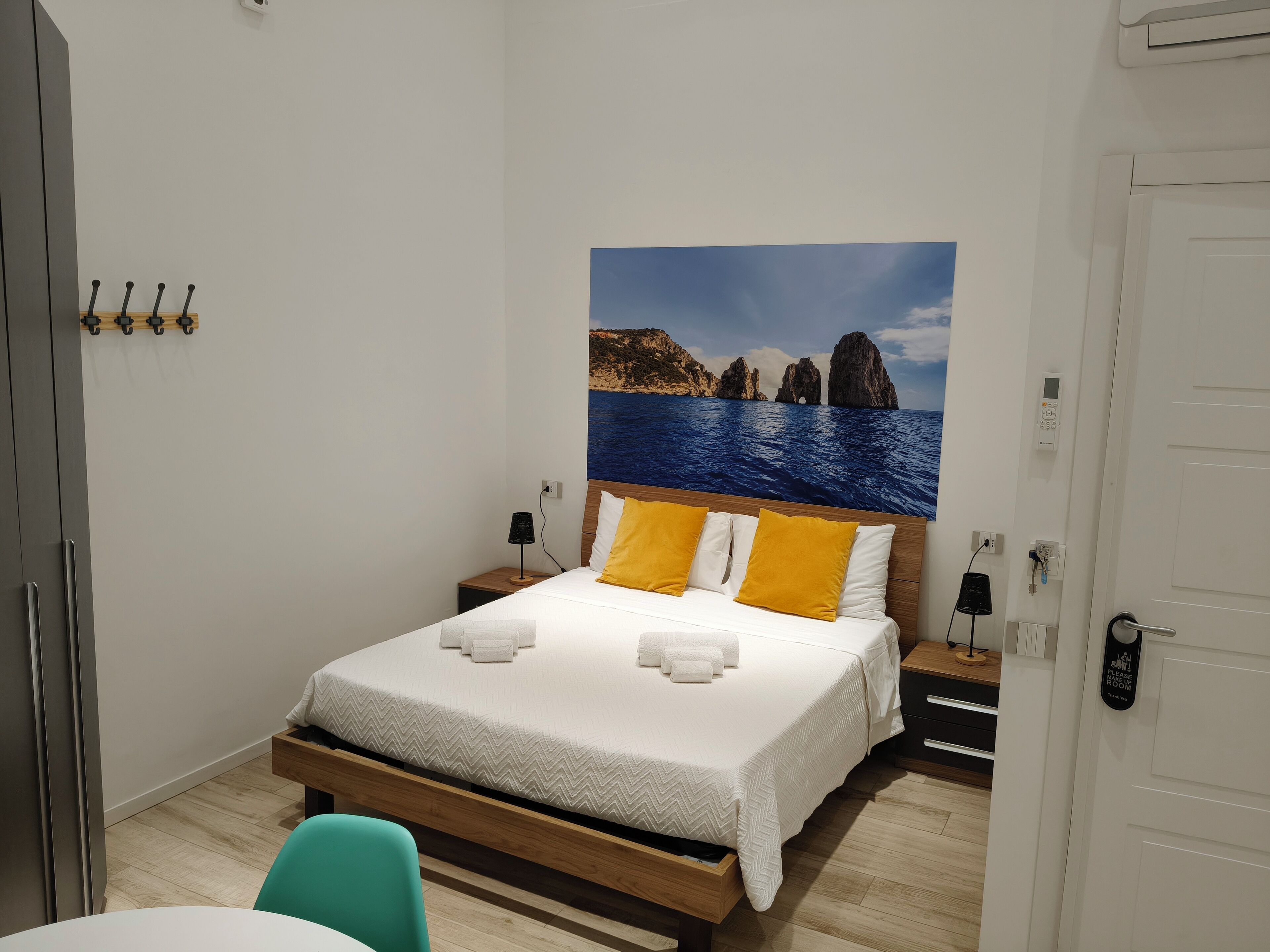 Standaard kamer, 1 kingsize bed, toegankelijk voor slechthorenden, keuken | Donzen dekbedden, een kluis op de kamer, gratis wifi, beddengoed