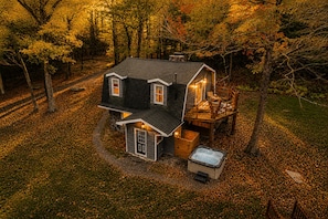 Exterior - Rivers Ledge Cabin with Sauna and Hot Tub (Barrville)