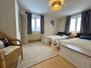 2 chambres, accès au Wi-Fi (inclus), literie fournie